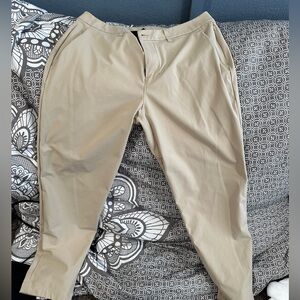 ABC Slim-Fit Trouser 30"L *Warpstreme 33” Waste. Khaki “Trench” colorway